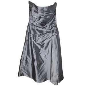 B2 Strapless Formal Dress‎ Gray